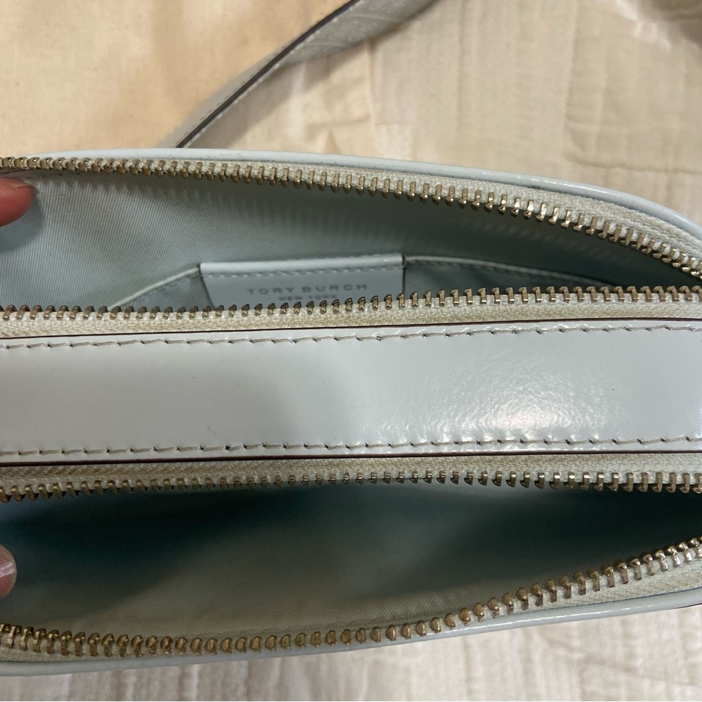 Tory Burch Mini Miller Ice Blue Crossbody Bag - Picture 5 of 5